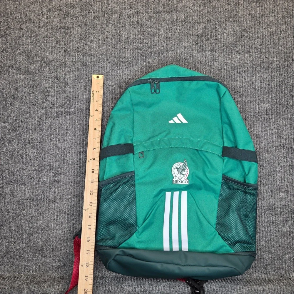 Adidas Mexico National Team Backpack Unisex OS Green Soccer Bag New With Tags